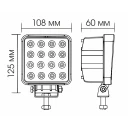 Фара светодиодная "Вымпел" WL-148CF (ближний свет, 16 диодов)