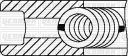 Кольца поршневые 1 цилиндр, DAEWOO / LADA / OPEL / VAUXHALL, =86,5, 1.5x1.5x3, 0.5 Yenmak 91-09805-0