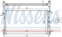 Радиатор системы охлаждения FORD: TOURNEO CONNECT 1.8 16V/1.8 DI 02-, TRANSIT CONNECT (P65, P70, P80