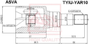 ШРУС внутренний Asva TYIU-YAR10