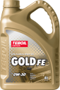 Моторное масло Teboil Gold FE 0W-30 синтетическое 4 л