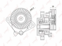 НАТЯЖИТЕЛЬ РЕМНЯ ПРИВОДНОГО С РОЛИКОМ MERCEDES-BENZ C240-55(202/3) 97-07 / CLK320-55(W208/9) 97-09 /