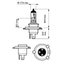 Лампа галогенная Philips 12342XVPS2