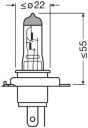 Лампа галогенная Osram 62193CBBHCB