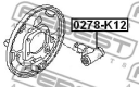 Цилиндр тормозной задний (арт. 0278K12)