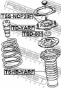 Опора переднего амортизатора (арт. TSSNCP20F)