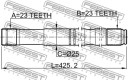 Полуось левая 23X425X23