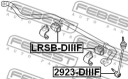 Втулка переднего стабилизатора D27.2 (арт. LRSBDIIIF)