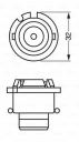 Лампа ксеноновая Bosch 1987302910