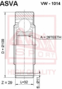 ШРУС внутренний 28x108 Asva