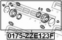 Ремкомплект суппорта тормозного переднего (на обе стороны) (арт. 0175ZZE123F)