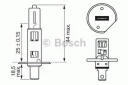 Лампа галогенная Bosch 1987302011 H1 12V 55W, 1