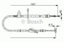 Трос ручного тормоза BOSCH 1987477995