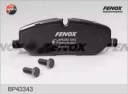 Колодки тормозные дисковые Fenox BP43343
