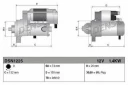 Стартер Denso DSN1225