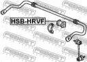 Втулка стабилизатора передняя FEBEST HSB-HRVF