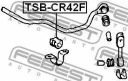 Втулка стабилизатора передняя FEBEST TSB-CR42F