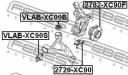 Сайленблок передний переднего рычага FEBEST VLAB-XC90S