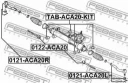 Сайленблок рулевой рейки (комплект) FEBEST TAB-ACA20-KIT