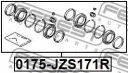 Ремкомплект суппорта тормозного заднего FEBEST 0175-JZS171R