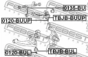 Опора шаровая переднего нижнего рычага FEBEST 0120-BUL