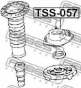 Опора амортизатора FEBEST TSS-057