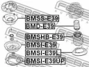 Опора переднего амортизатора FEBEST BMSS-E39