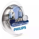 Лампа галогенная Philips Crystal Vision H4 12V 60/55W, 2 шт. + 2 шт. W5W