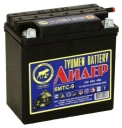 Аккумулятор мото Tyumen Battery Лидер 9 а/ч 45А под болт Обратная полярность