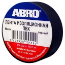 Изолента 19 мм*18.2 м "ABRO" (черный)