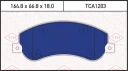 Колодки тормозные дисковые передние FORD Transit 06-> TMI TATSUMI TCA1203