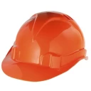 Каска защитная "Сибртех" модель Европа (К-01) (оранжевый) (ударопрочная пластмасса)