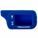 Чехол для брелка автосигнализации "TOMAHAWK" (TZ9010.9020.9030 силиконовый,Синий "SKYWAY")