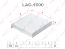 Фильтр салонный LYNXauto LAC-1600