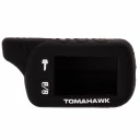 Чехол для брелка автосигнализации "TOMAHAWK" (TZ9010.9020.9030 силиконовый,Чёрный "SKYWAY")