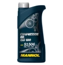 Масло индустриальное Mannol 2902 Compressor Oil ISO 100 1 л