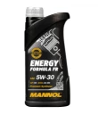 Моторное масло Mannol 7707 Energy Formula FR 5W-30 синтетическое 1 л
