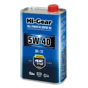 Моторное масло Hi-Gear HG0540 5W-40 синтетическое 1 л