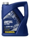 Моторное масло Mannol 7504 Diesel Extra 10W-40 полусинтетическое 5 л