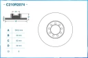 Диск тормозной передний CWORKS C210R2074