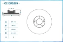 Диск тормозной передний CWORKS C210R2079