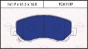 Колодки тормозные дисковые передние MAZDA CX-5 11-> TMI TATSUMI TCA1139