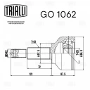 ШРУС наружный (28 шлиц) TRIALLI GO 1062