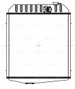 Радиатор системы охлаждения Т-130/170 (алюм., 4-х ряд.) "LUZAR"