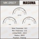 Колодки стояночного тормоза Masuma MK-2507