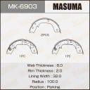 Колодки стояночного тормоза Masuma MK-6903