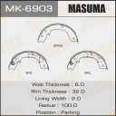 Колодки стояночного тормоза Masuma MK-6903