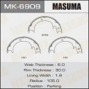 Колодки стояночного тормоза Masuma MK-6909