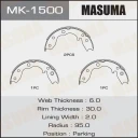 Колодки стояночного тормоза Masuma MK-1500
