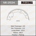 Колодки стояночного тормоза Masuma MK-2534